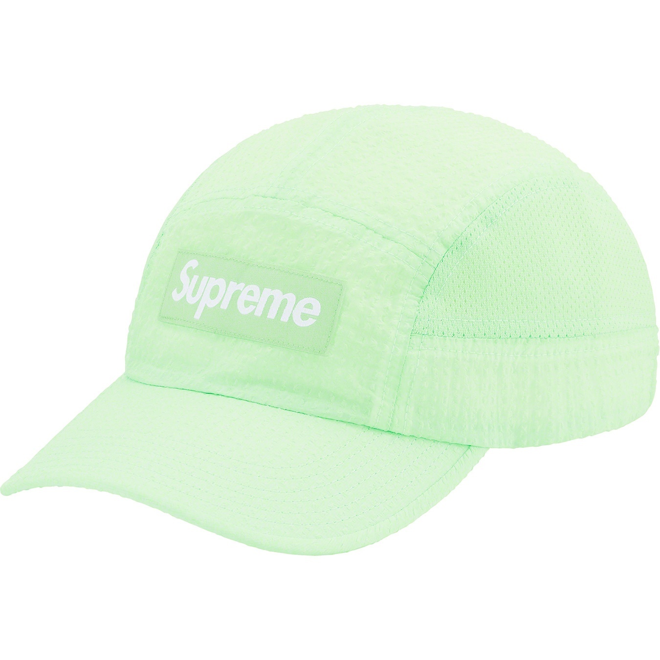 Mesh Seersucker Camp Cap view 4
